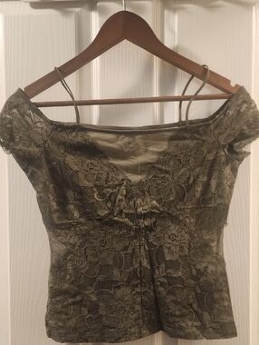 Guess Olive Green Top